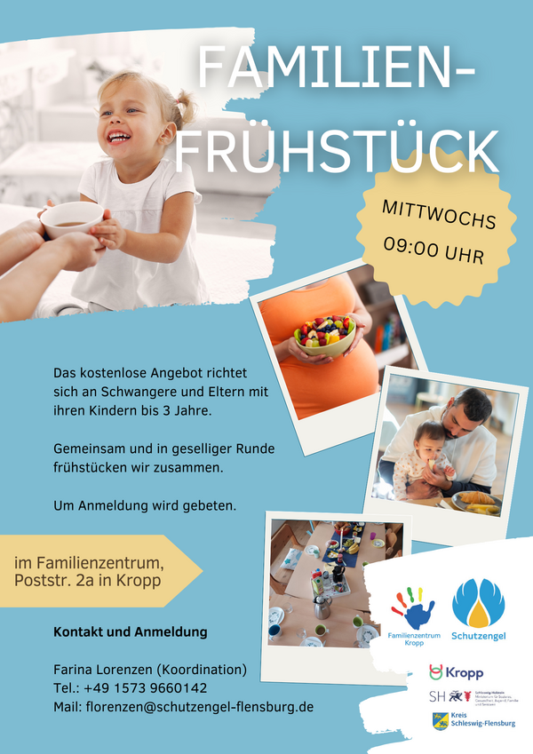 Familienfrühstück im Familienzentrum